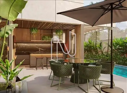  Parrilla e Piscina