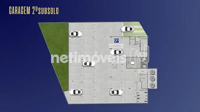 Garagem - 2º Subsolo