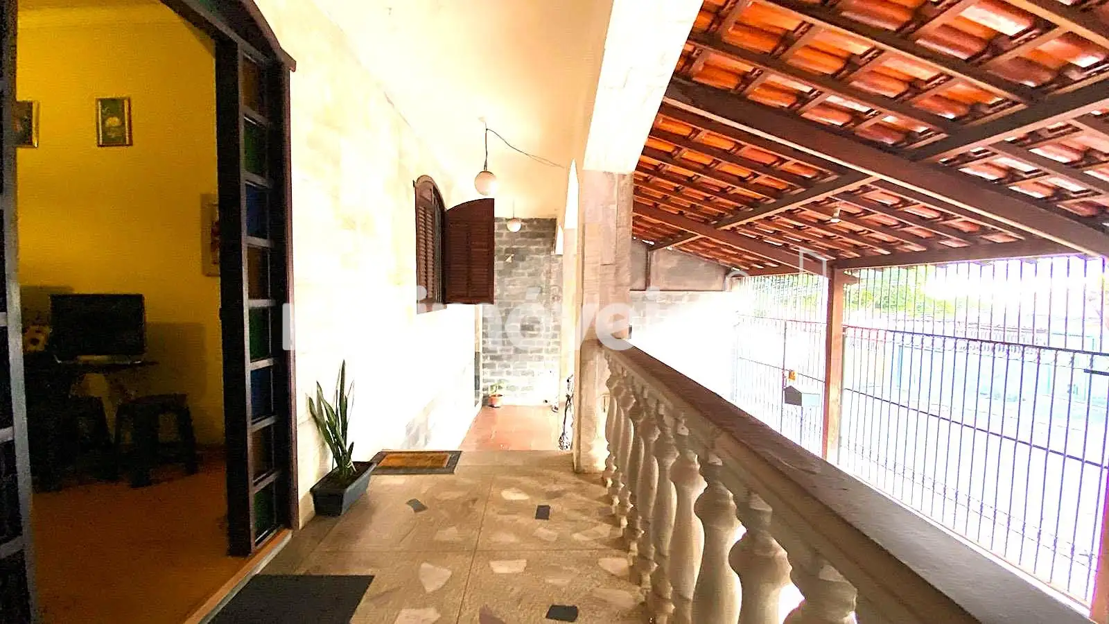 Varanda entrada sala