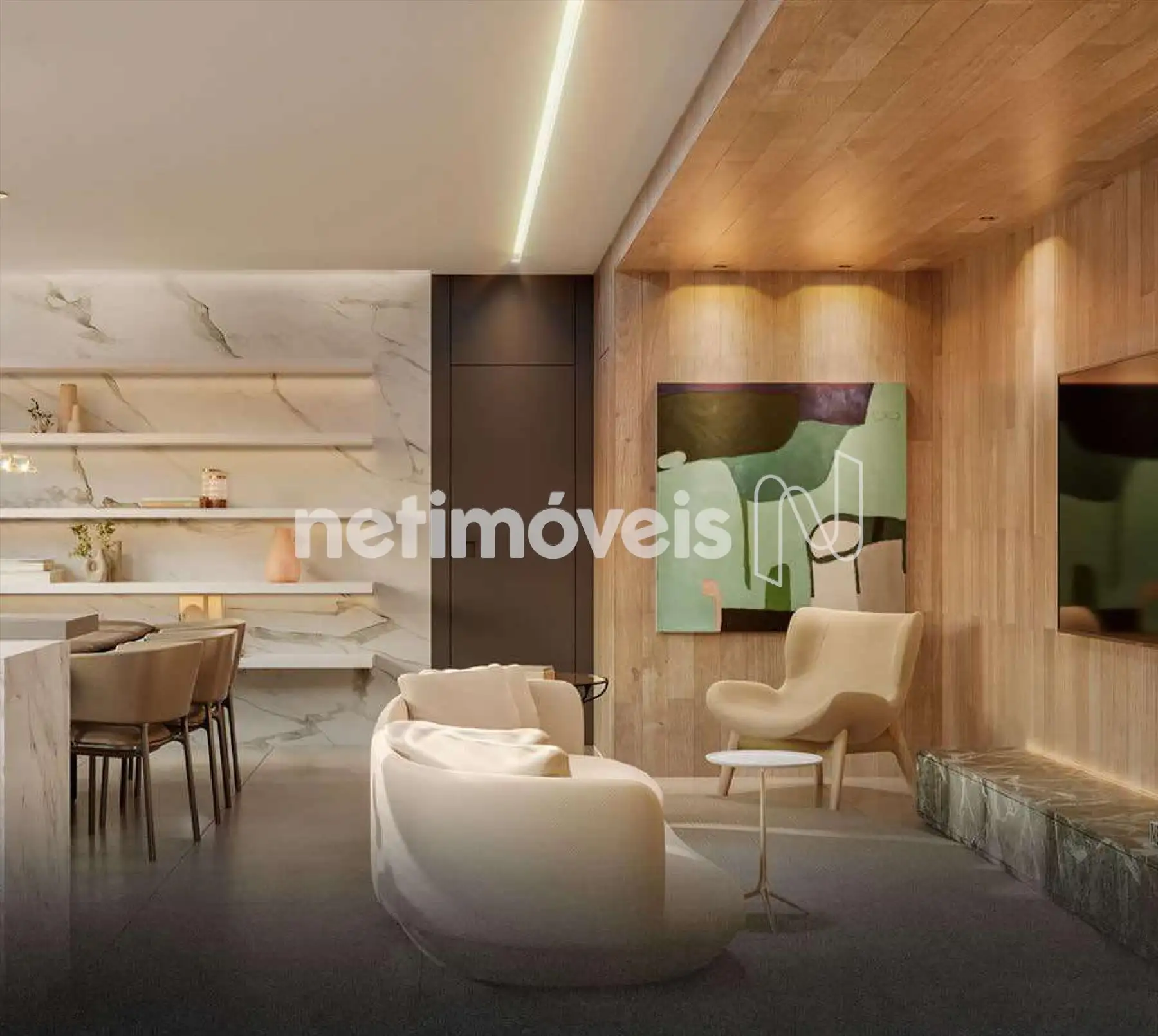 Sala Estendida do Apartamento (Sugestão)