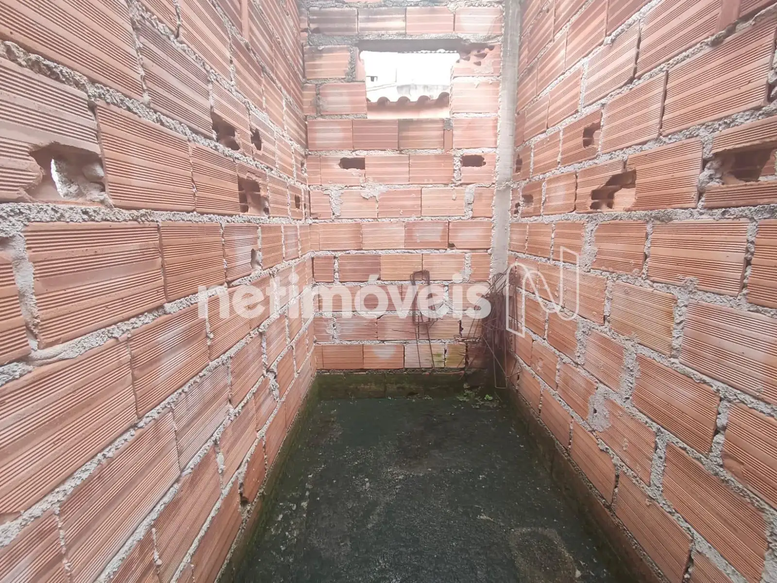 Parte da casa em construção