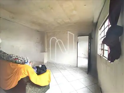 Sala da casa em construção