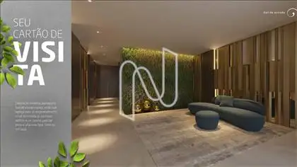 Prédio - Hall Social Decorado