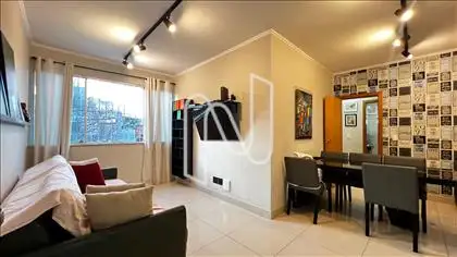 Sala em L para 02 ambientes