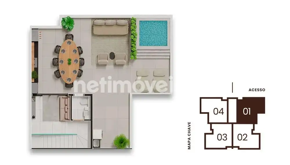 Cobertura 02° Nível 