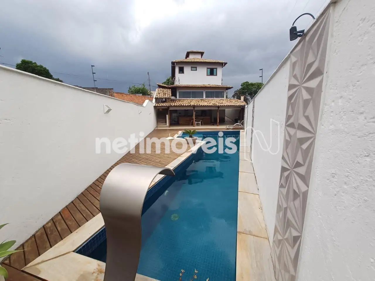 Piscina- área gourmet