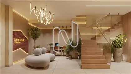  Hall decorado