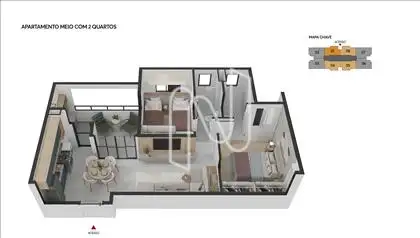 Axométrica Planta 2Q   