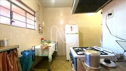Cozinha externa da casa 