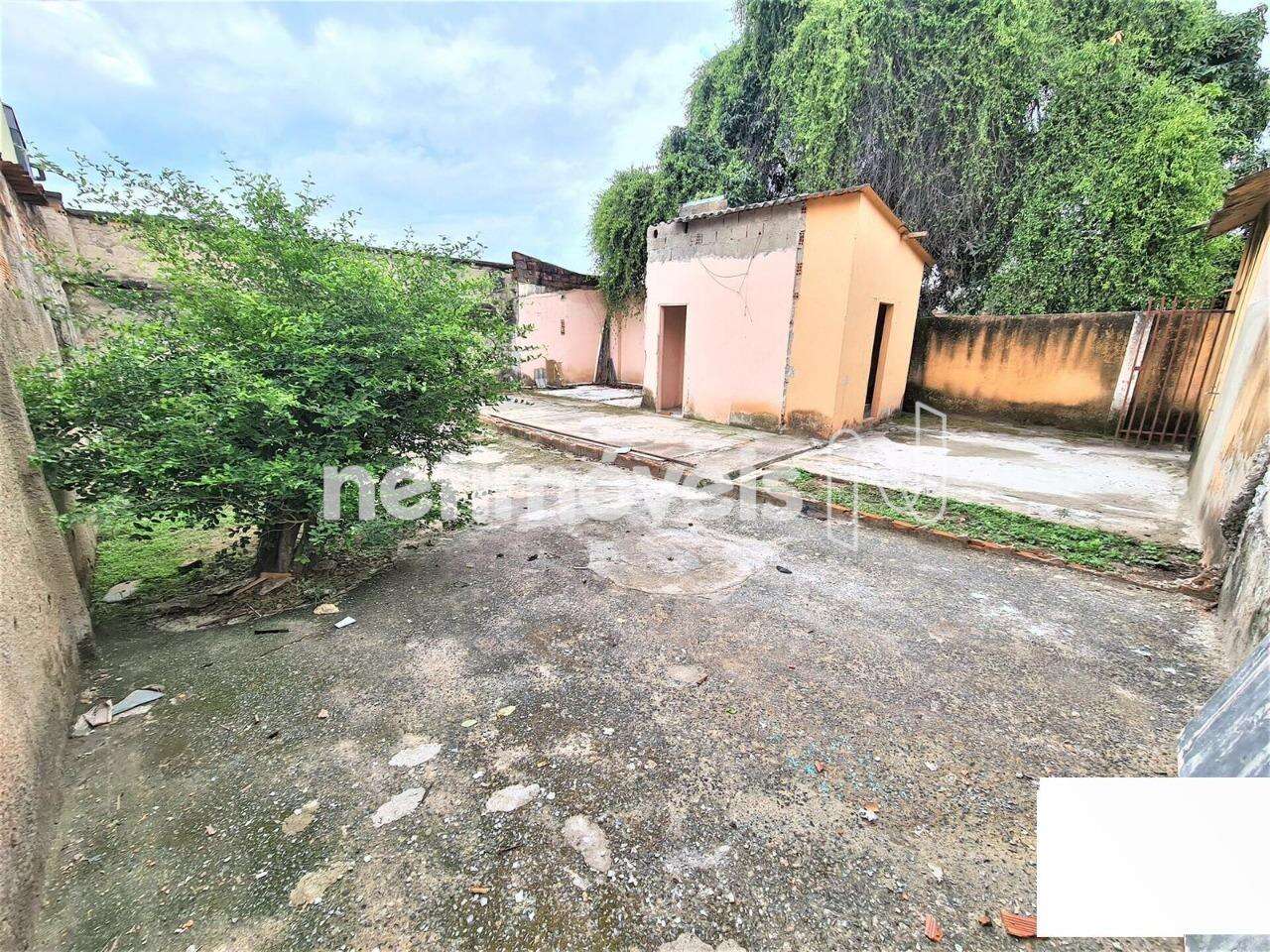 quintal nos fundos da casa