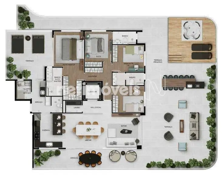 Apartamento (Planta - Sugestão)