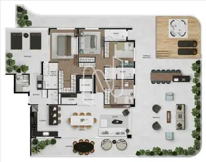 Apartamento (Planta - Sugestão) 