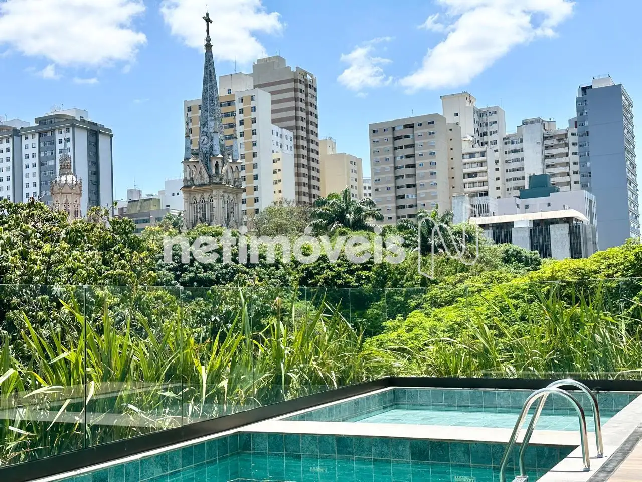 Vista área de lazer 