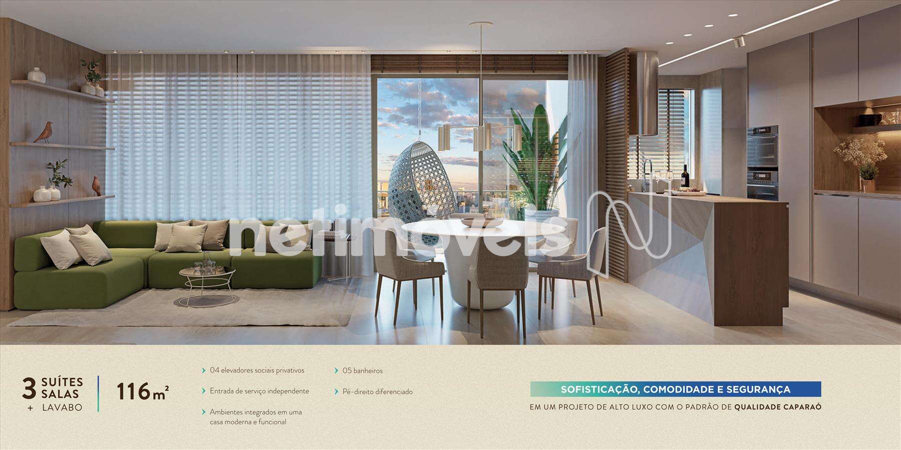 Salão para 2 ambientes com Varanda