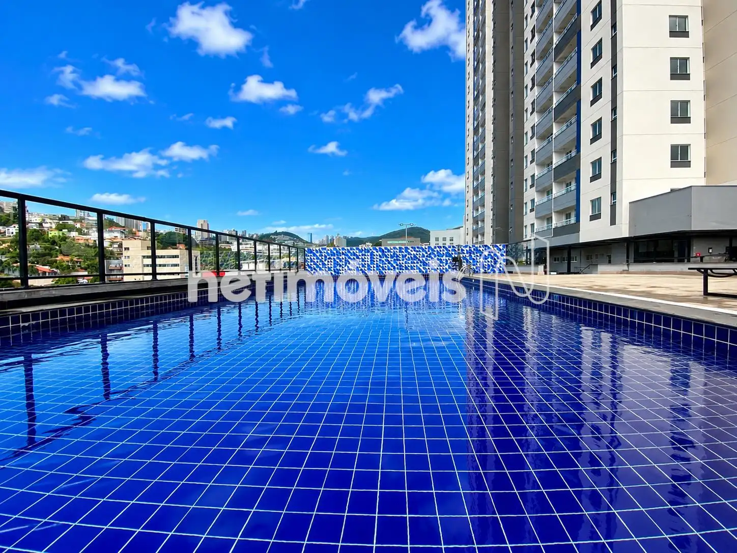 Área da piscina