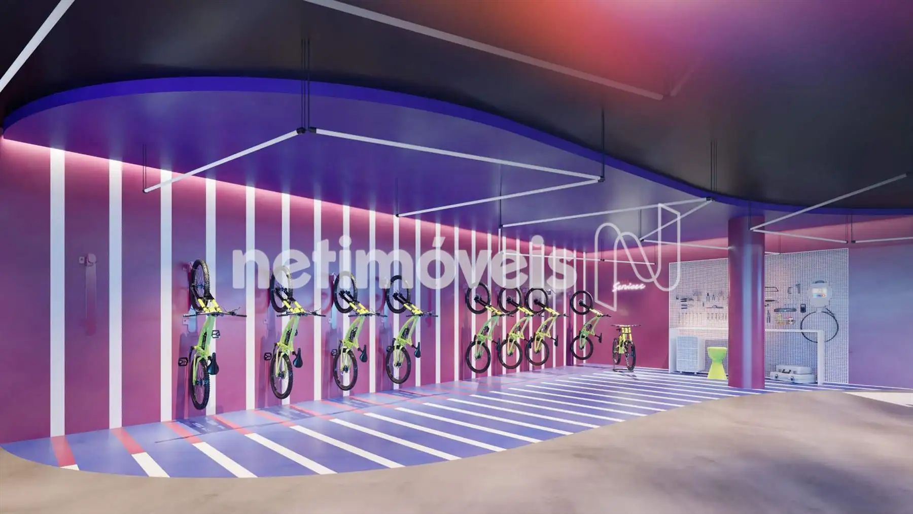 Prédio - Garagem Design e Bicicletario 