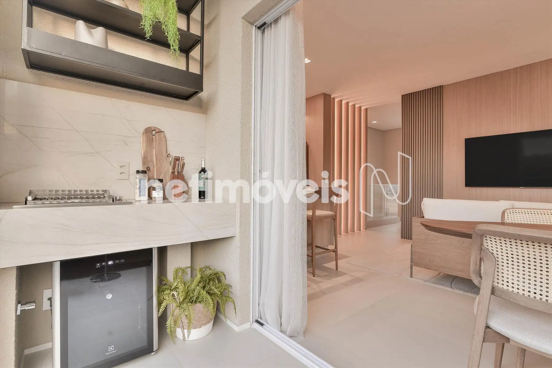 Casa modelo varanda gourmet