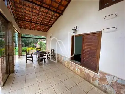 Vista lateral da casa 