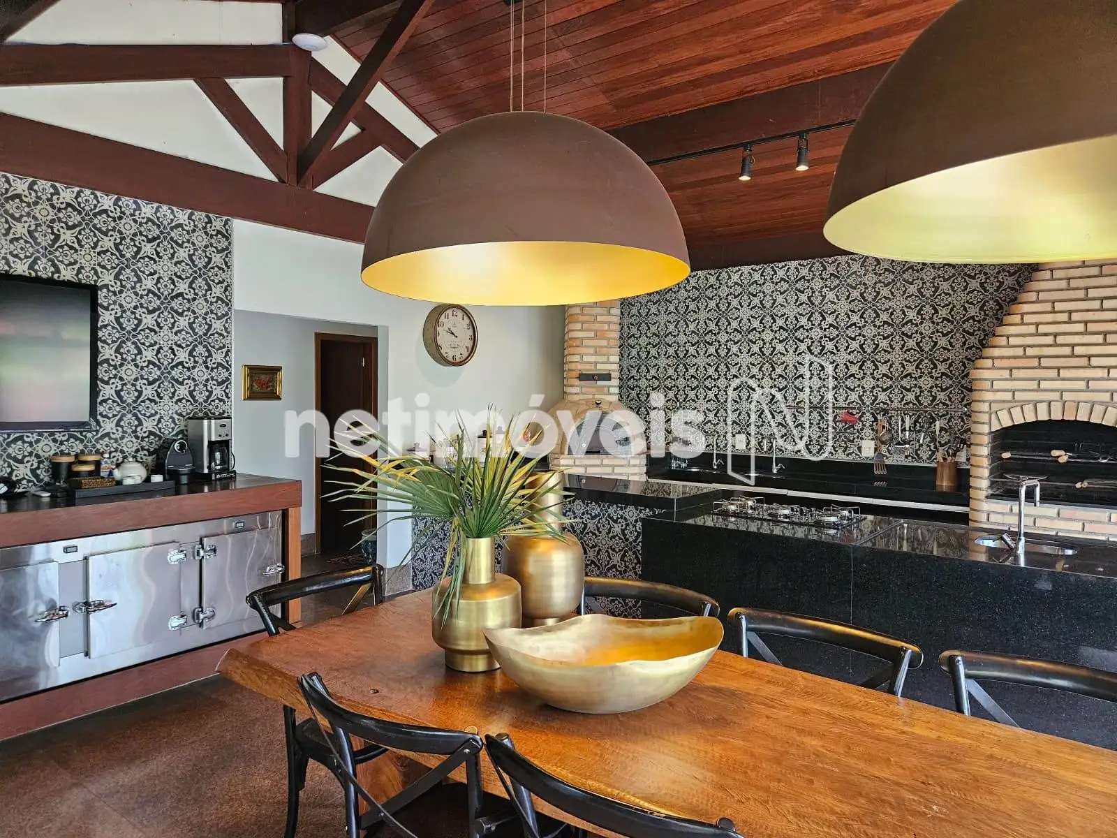 Área gourmet coberta