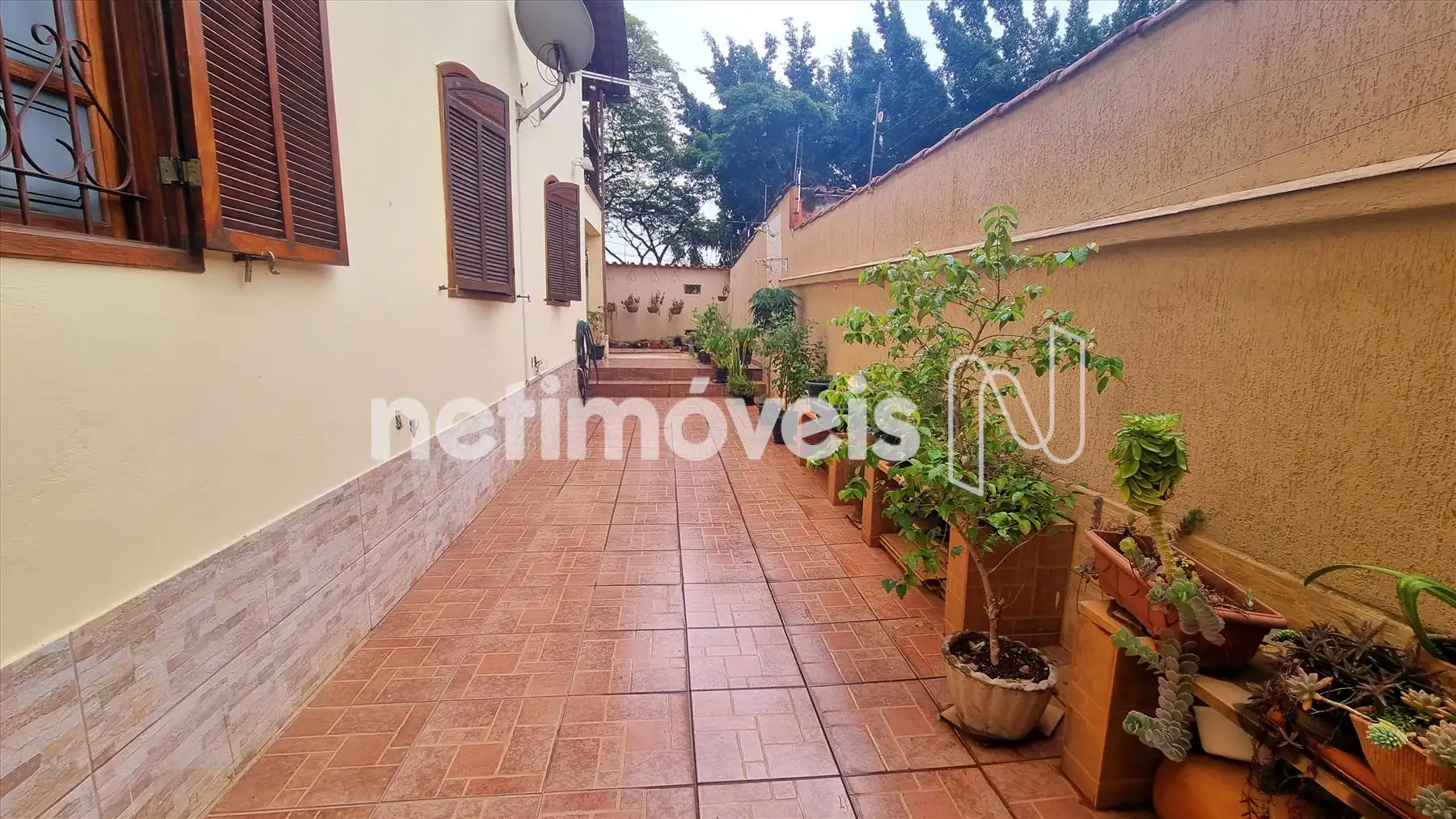 Quintal lateral - vista dos fundos