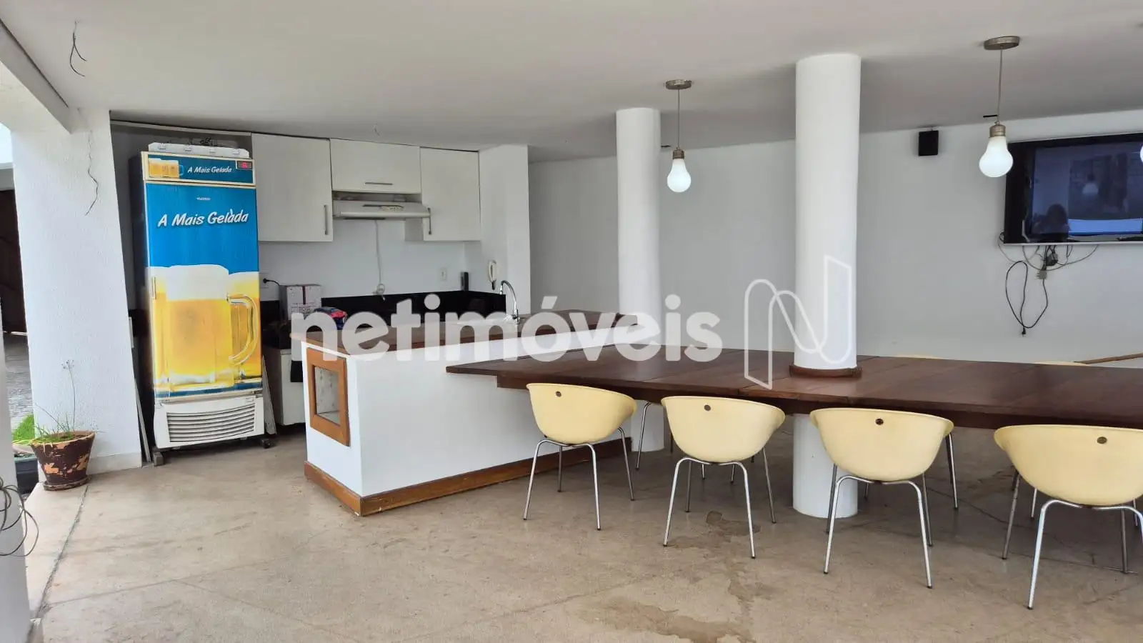 Espaço gourmet área piscina