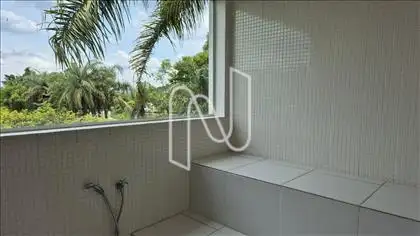 Sauna com vista maravilhosa para o condomínio