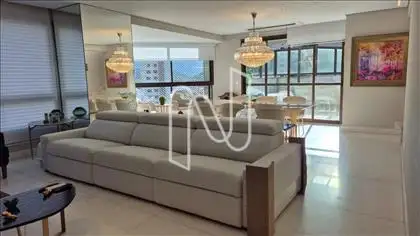 Sala bem ampla para 2 ambientes