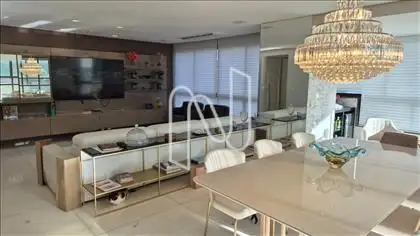 Sala bem ampla para 2 ambientes