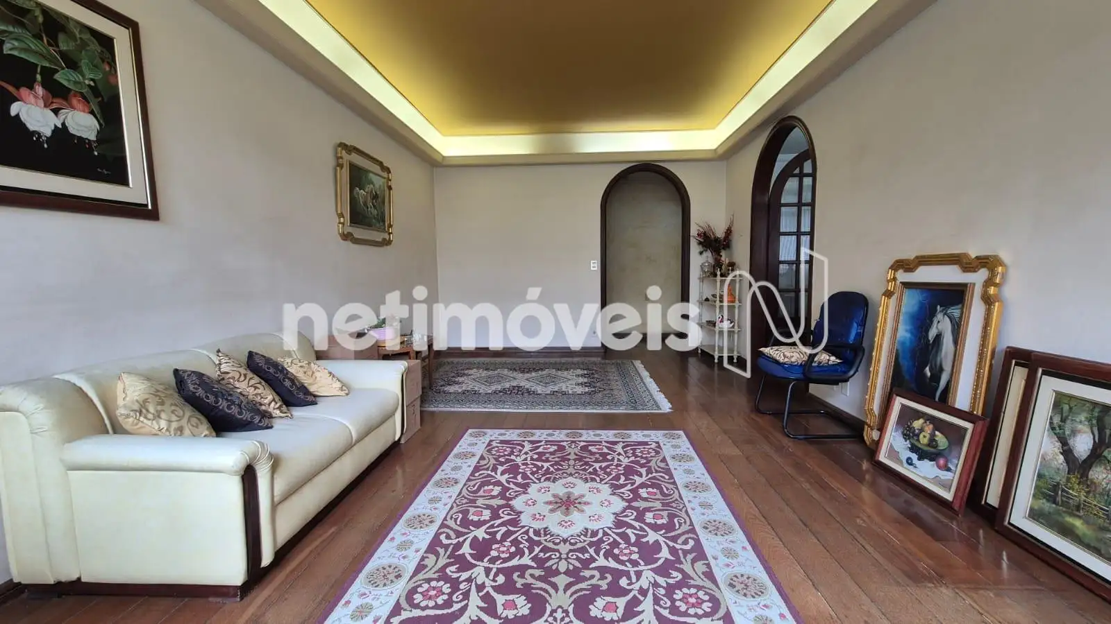 Sala de estar ampla para 2 ambientes