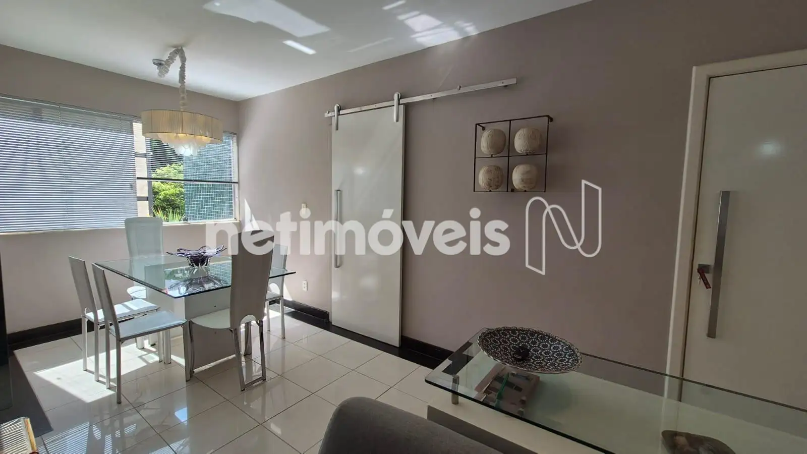 Sala de jantar conjugada sala de visita