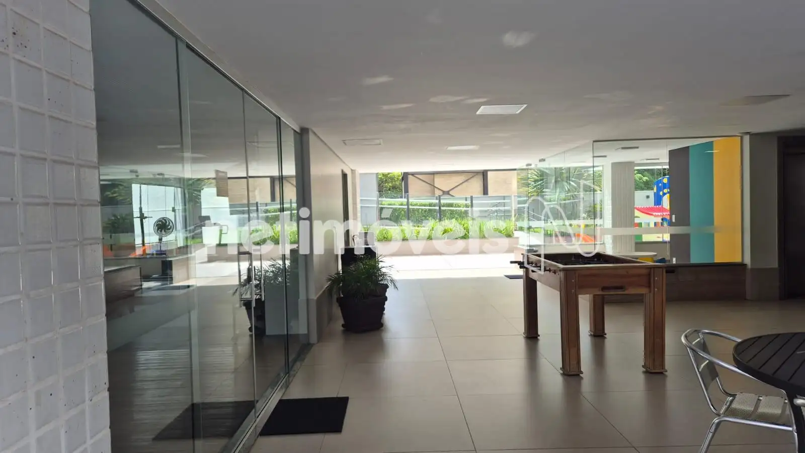 Espaço salão de jogos