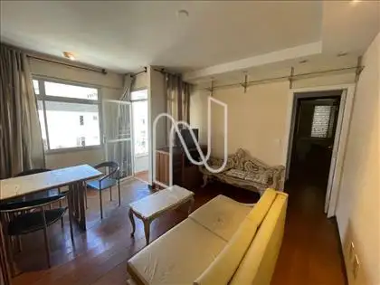Sala para 2 ambientes entrada varanda