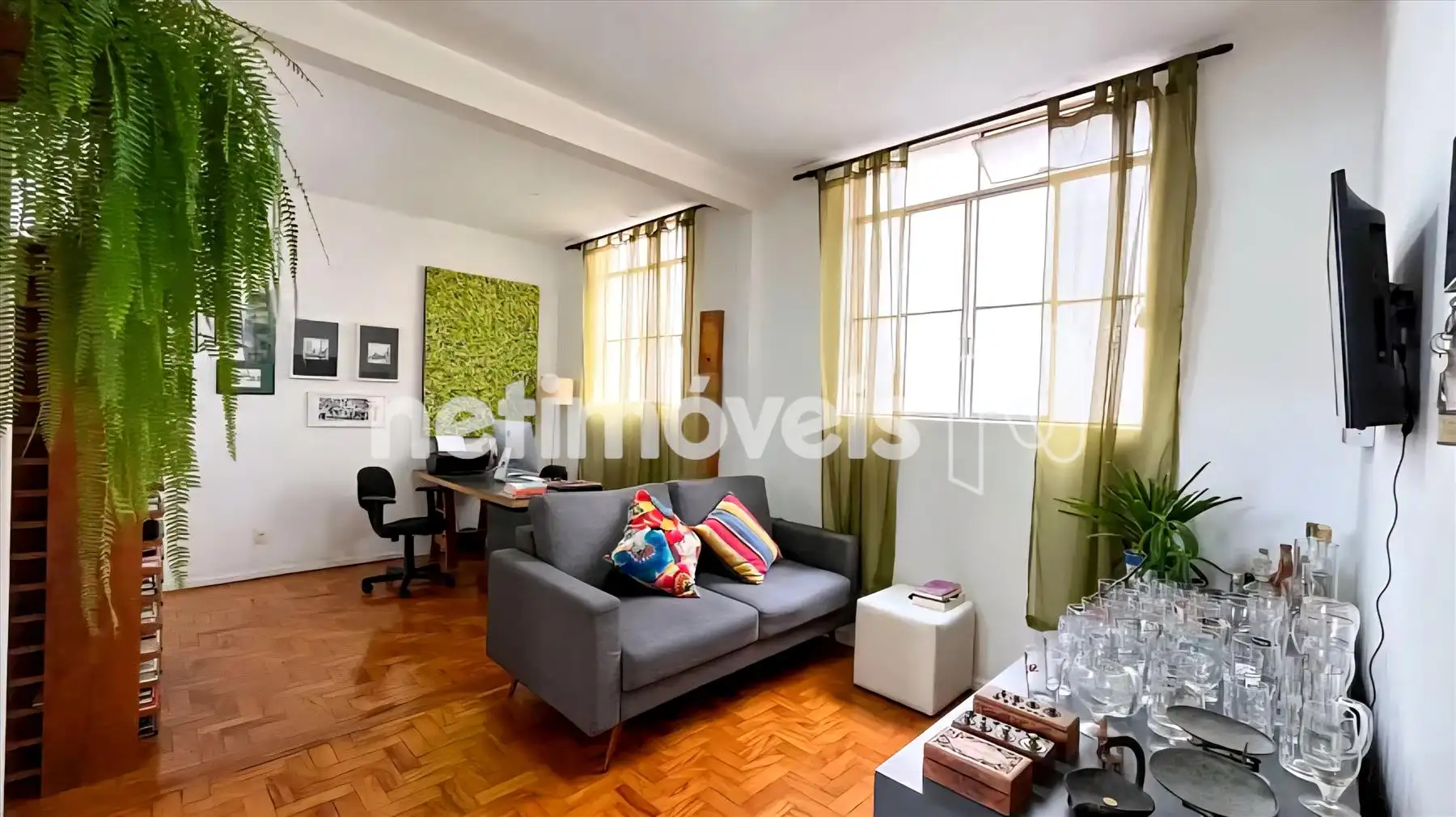 Sala para dois ambientes