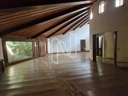 sala - forro e piso em jacarandá