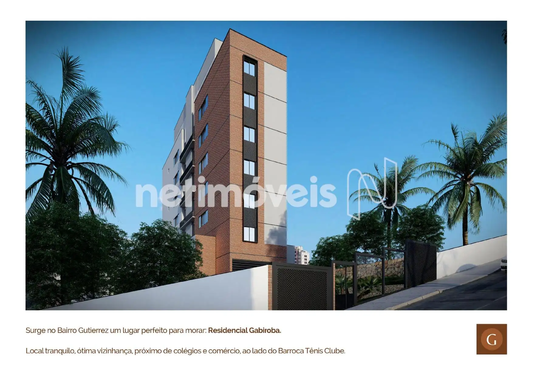 material de divulgação - fachada