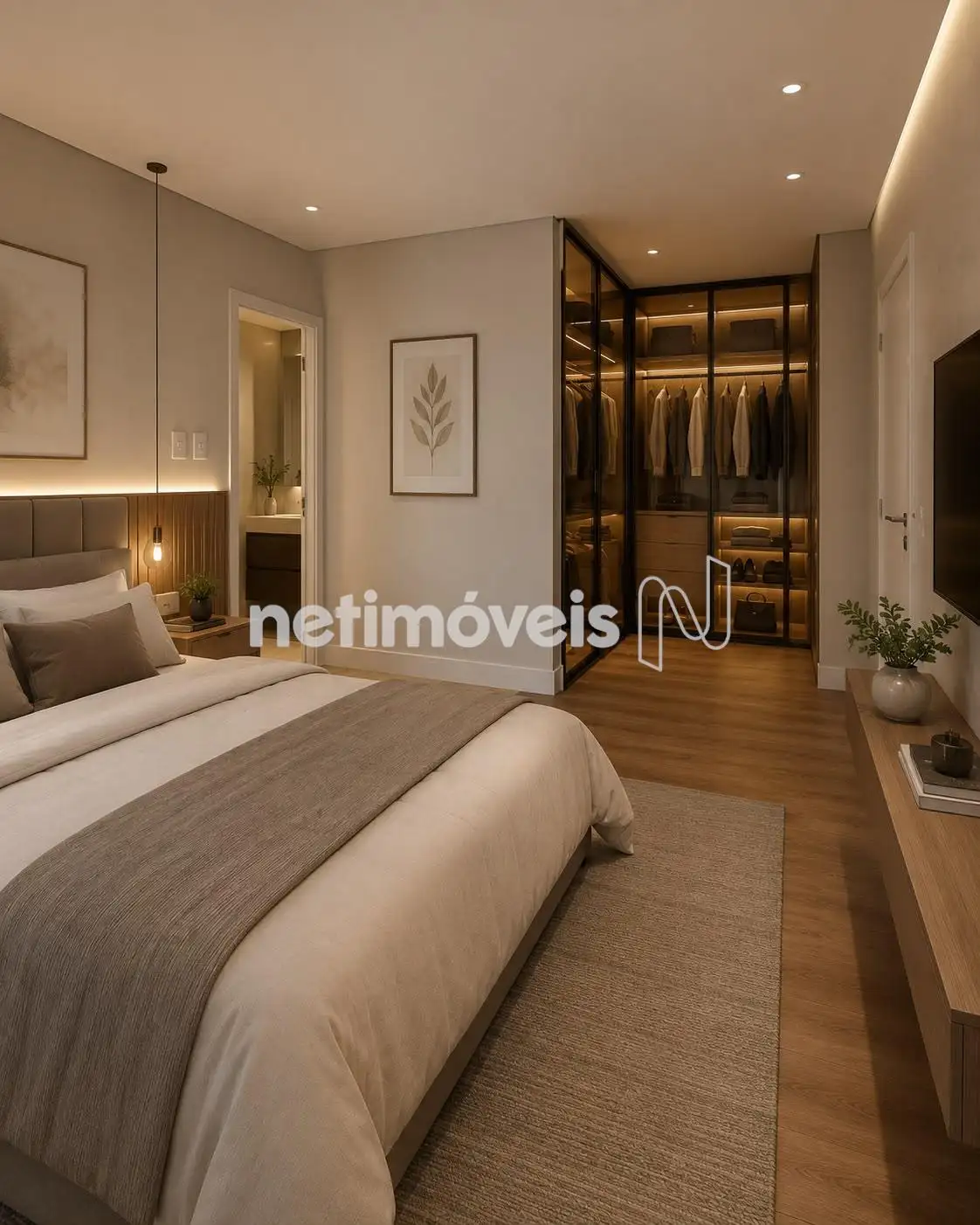Quarto 1 Suite com closet