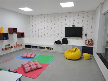 Espaço kids do edifício.