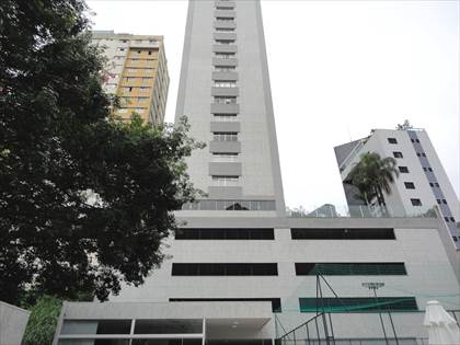 Revestimento da fachada posterior.