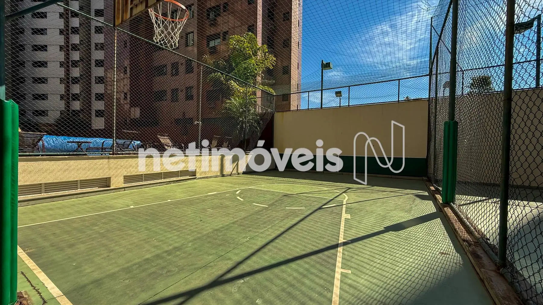 quadra de basquete