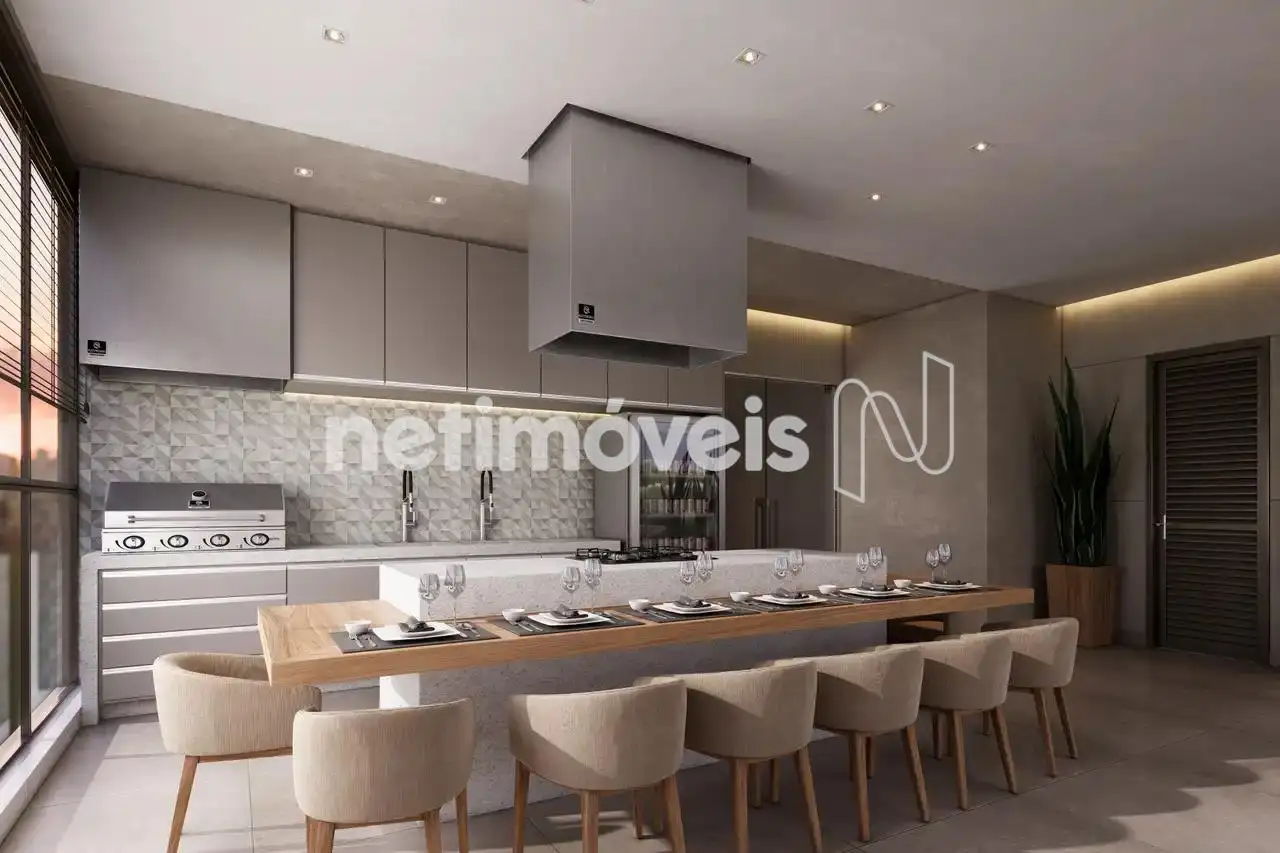 Studio para comprar com 45 m², 1 quarto, 1 banheiro, 1 vaga em Rua Senador Lima Guimarães, Estoril, Belo Horizonte