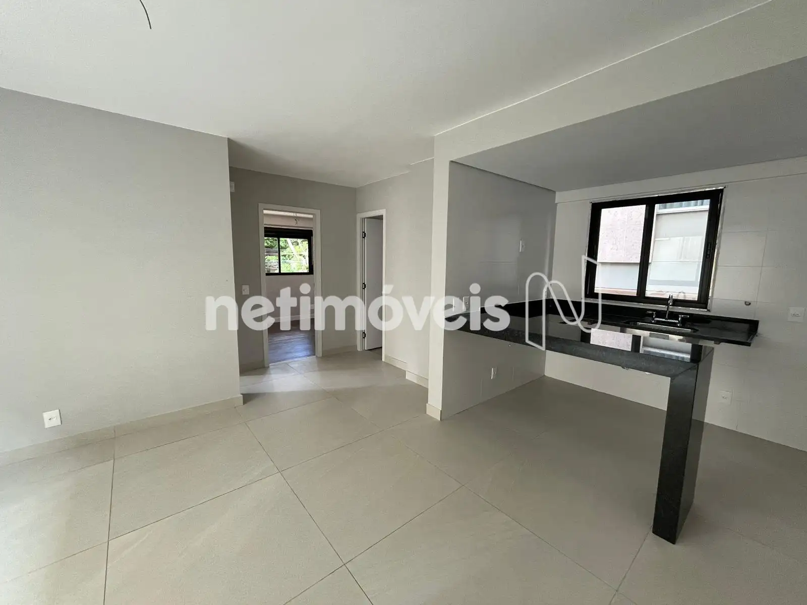 Sala junto com a cozinha