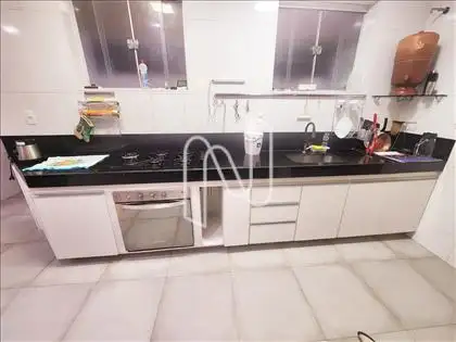 Cozinha integrada às salas