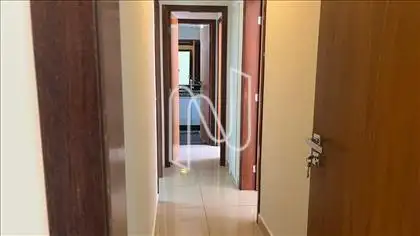 Circulação no interior do apartamento. 