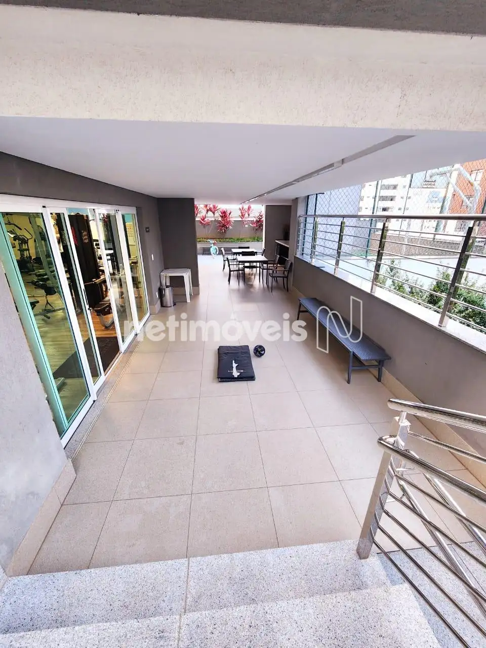 Espaço livre na área de lazer