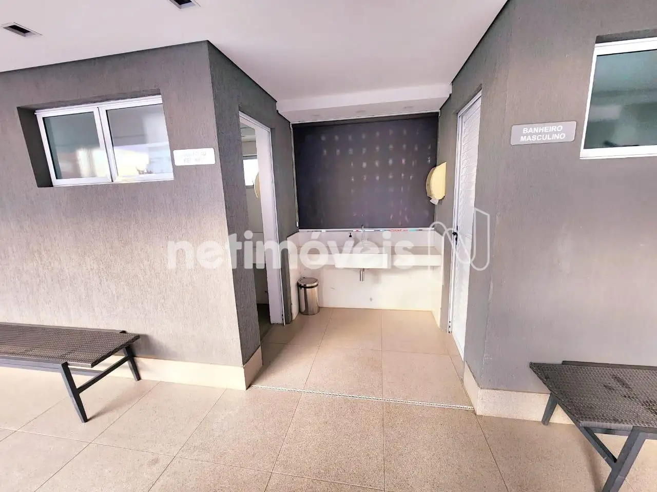 Banheiros da área de lazer