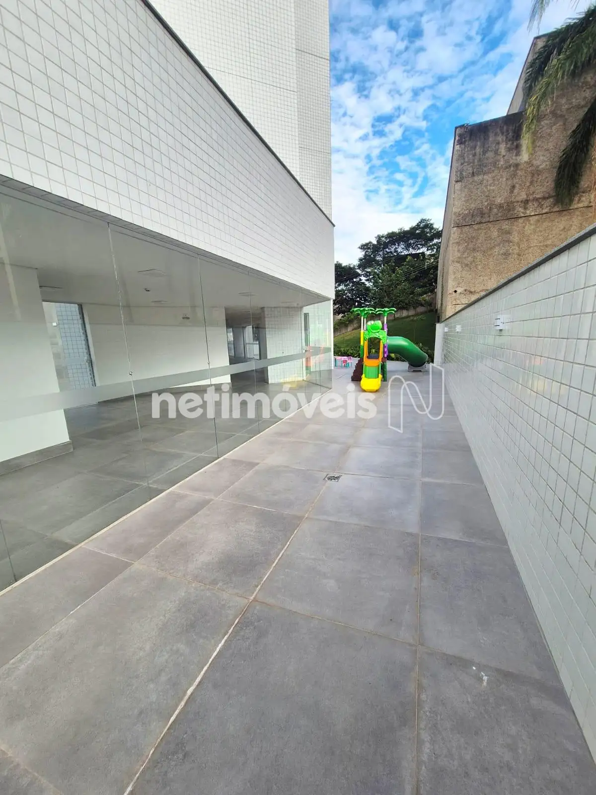 Espaço externo do prédio