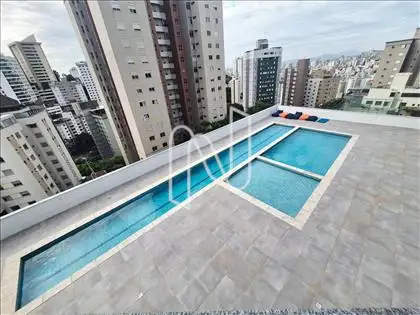 Vista das piscinas