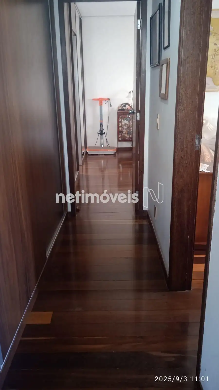 Corredor área intima rouparia