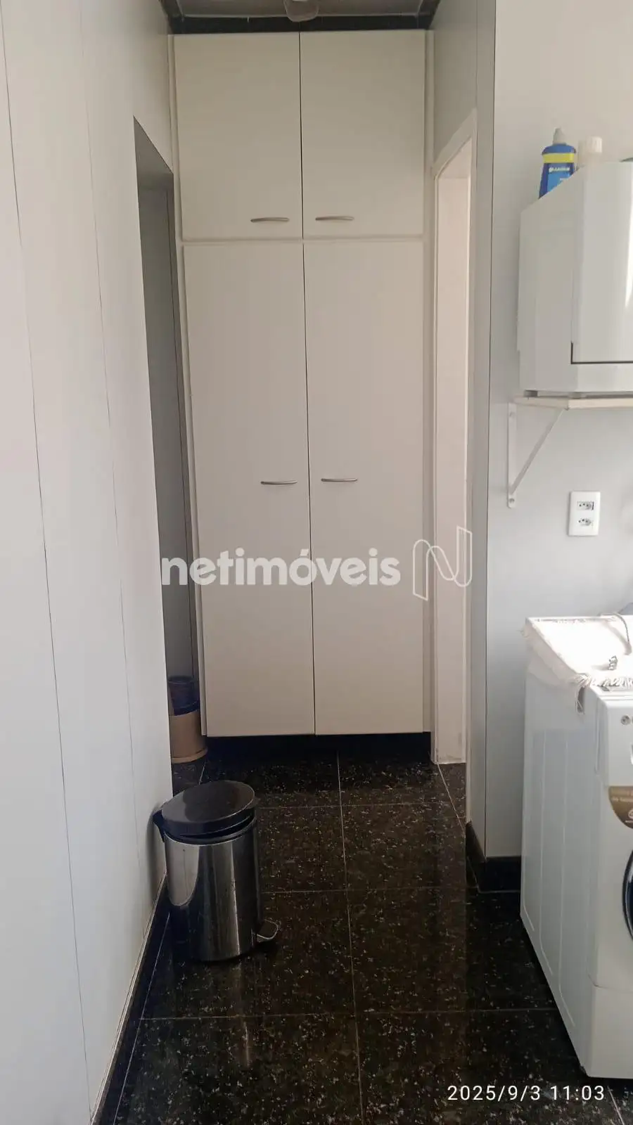 Outra posição vista área de serviço