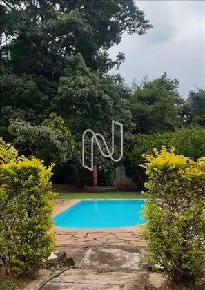 Vista da piscina.